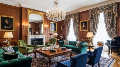 phong cách nội thất cổ điển -luxury đẳng cấp