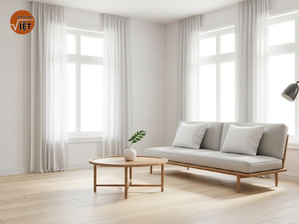thieestkees phong cách nội thất 2025 tối giản