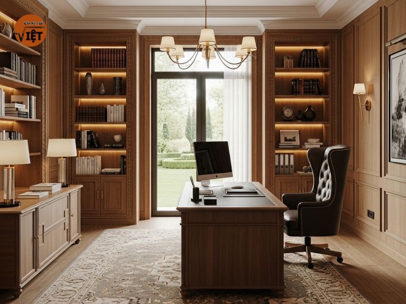 xu hướng thiết kế phòng làm việc tại Việt Nam