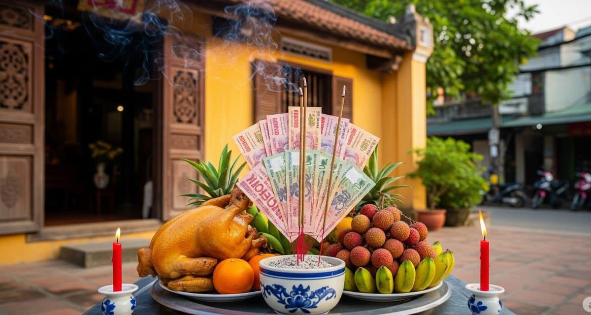 Tháng 7 cúng gì? Hướng dẫn mâm lễ, nghi thức & ý nghĩa phong tục