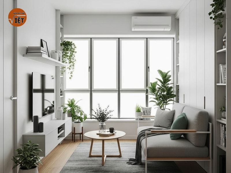 thiết kế nội thất cho căn hộ nhỏ