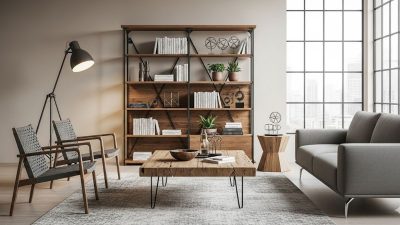 các kim loại trong thiết kế nội thất