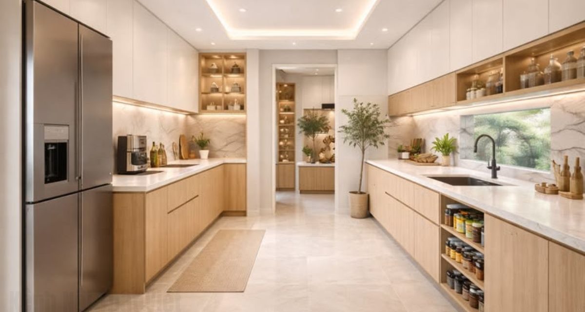 Tủ bếp song song như nào ? Ưu nhược điểm & mẫu thiết kế đẹp 2026